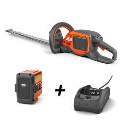 Kit Husqvarna - Corta Sebes 215iHD45 + Carregador + Bateria